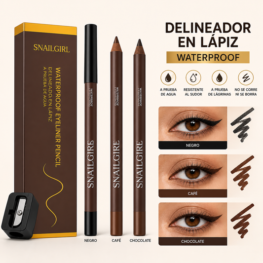 Snailgirl Delineador Fácil Pro – Trazo Perfecto en Segundos